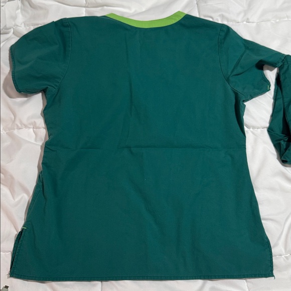 Wonder wink Wonder Flex green scrubs set S/Med NEW with tags (3 pieces) - Picture 8 of 8